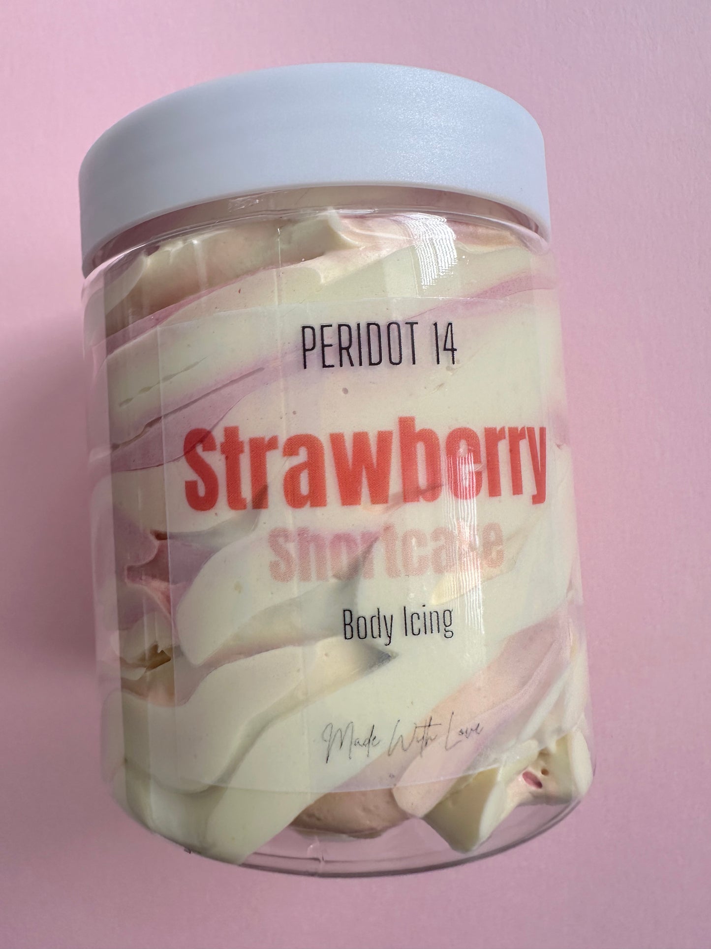 Strawberry Shortcake Body Icing, Colorful Body Icing